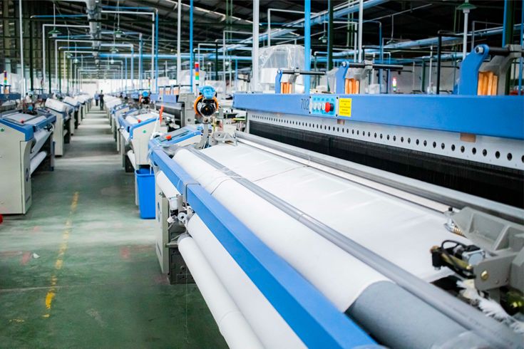Weaving process at Interweave Global